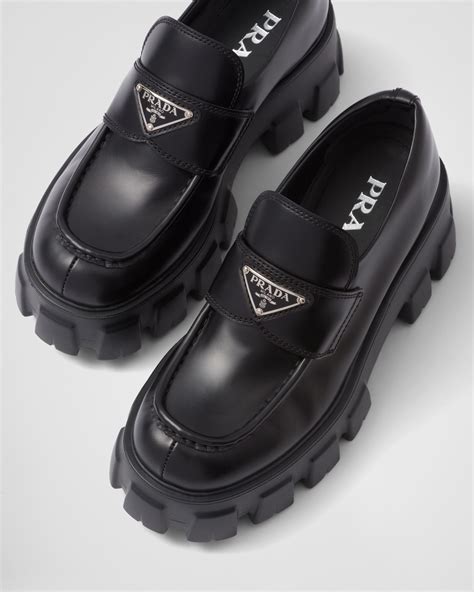 prada loafers womens price|Prada monolith loafers women's.